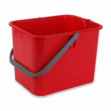 Wecoline Emmer Euromop 9 liter rood