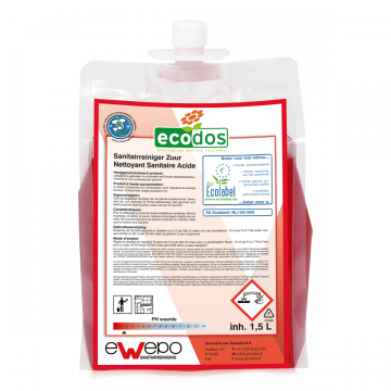 Ewepo Ecodos Easy sanitair zuur 2x1,5 L.