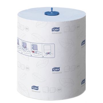 Tork Adv. Handdoekrol blauw 6x150m (28)