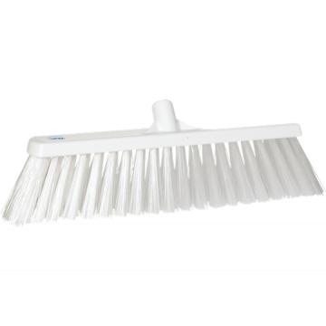 Vikan bezem hard wit 53 cm
