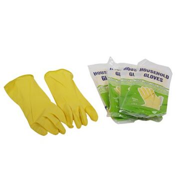 Huishoudhandschoen geel, XL