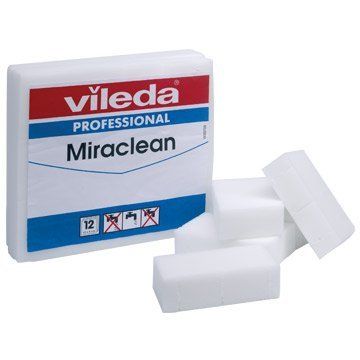 Miraclean melamine vlekkenspons wit