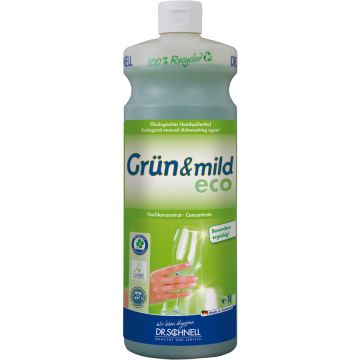 Dr. Schnell grun &amp; mild eco afwasmiddel 1 liter