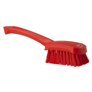 Vikan Edge afwasborstel groot hard rood 27 cm