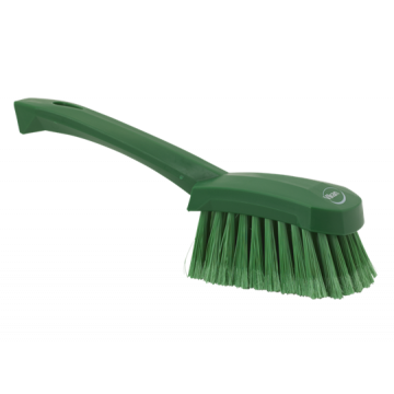Vikan afwasborstel korte steel groen 27 cm