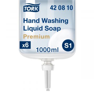 Tork Reinigende vloeibare zeep S1 - 6 x 1 liter