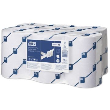 Tork handdoekrol Enmotion 24,7cm 6x143m. wit, 24,7cm (32)
