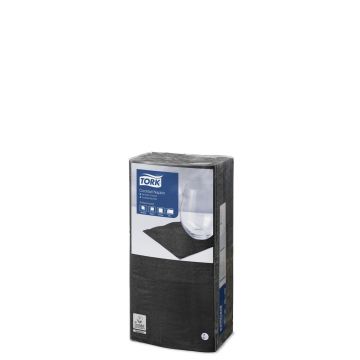 Tork Cocktail Servetten zwart 12x200 st