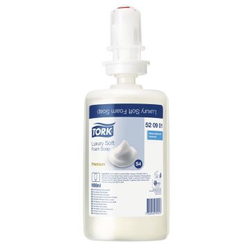 Tork Luxury Soft Foam Soap S4 6 x 1 L