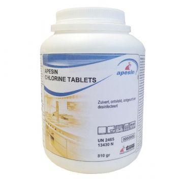 Apesin Chlorine Tablets 810 gr/300 st chloortabletten - 13430 N -