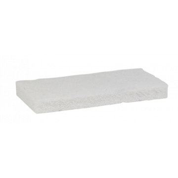 VIKAN schuurpad zacht wit 10 stuks nylon 245x23x125 mm.