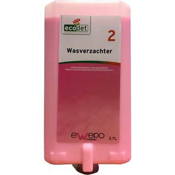 Ecodet Wasverzachter 2 x 2,7 liter