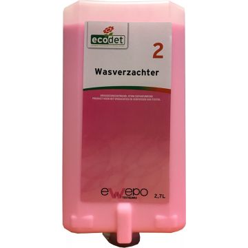 Ecodet wasverzachter 2x2,7ltr