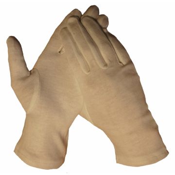 Handschoen katoen wit - Maat 12/XXXL