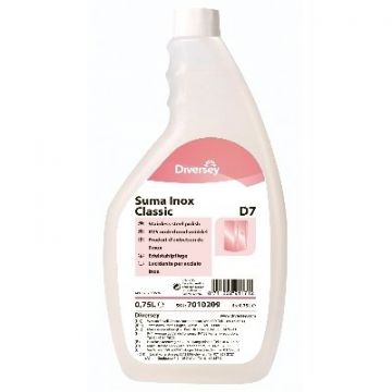 Suma Inox Classic D7 6x750 ml. Onderhoudsmiddel RVS