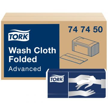Tork Sterke Gevouwen Wasdoek Wit 20 x 80 doeken - H3