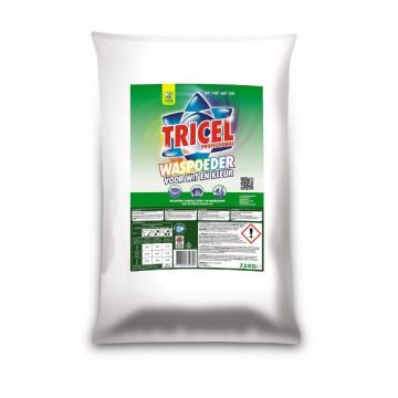 Tricel Waspoeder wit en kleur zak 7,5 kg