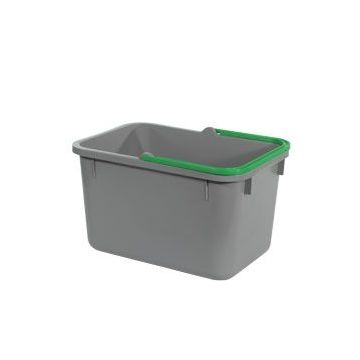 Numatic grijze emmer 17 L. groene handel