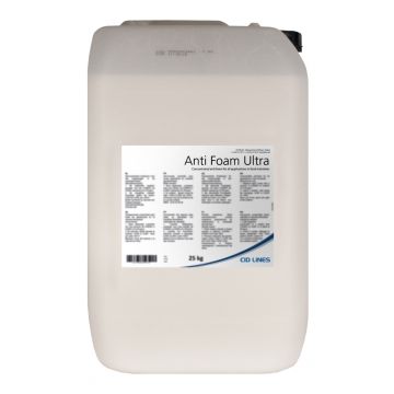 Anti Foam Ultra schuimremmer 25 kg.(24) sterk geconc. op basis van tensio-actiev