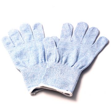 BST Glove snijvast klasse 5 Blauw M p/pa met witte bies