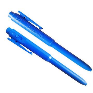 BST Detecteerbare drukpen blauw 25st