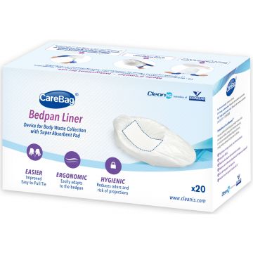 CareBag ondersteekzak (bedpanliner) 20st