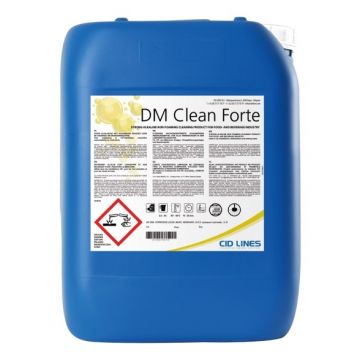 DM Clean Forte alkalische reiniger 25kg. reiniger sterk aangehechte vervuiling