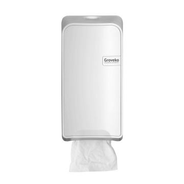 Quartz White Toiletpapierhouder Bulkpack 278x140x130 (200) Omlabelen
