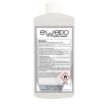 Ethades Alcoholgel handdesinfectie 500ml met pompje