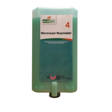 Ewepo Ecodet microvezelwasmiddel 2 x 2,7 liter