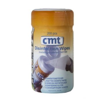 CMT Desinfection Wipes 14x14cm 200st Foodwipes antibacterieel 14019 N