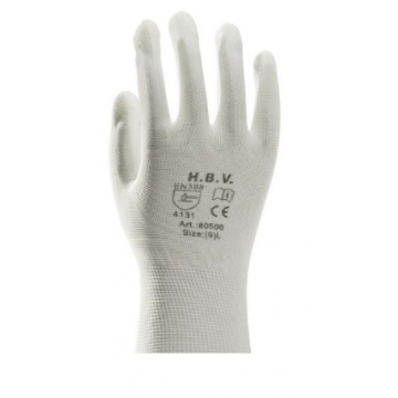 Werkhandschoenen nylon coating per paar maat 9