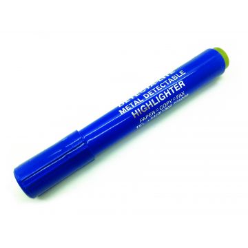 BST Detecteerbare Highlighter Marker Pen Geel