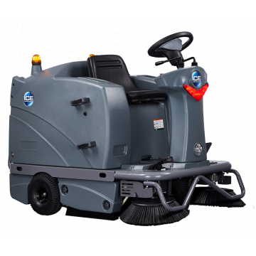 ICE iS1100 ride-on veegzuigmachine cpl incl. ingebouwde lader, 4 x batterijen