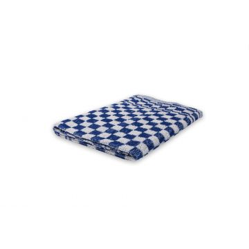 Keukendoek blok blauw 60 x 60 centimeter