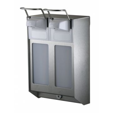 MediqoLine Zeepdisp.duo rvs 500ml Sticker 8133030, 8133031, 8133032
