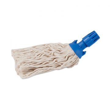 Spaanse mop schroef 220 gr. blauw