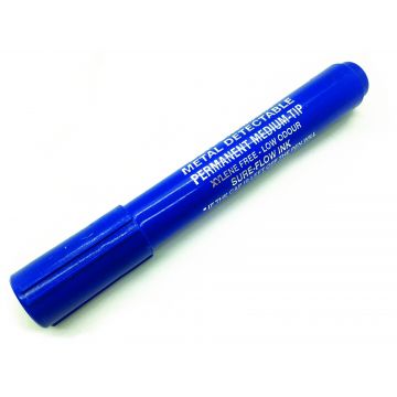 BST detecteerbare permanent marker blauw