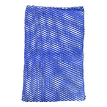 Wasnet polyester blauw 700x500mm. Let op! Zonder touwsluiting