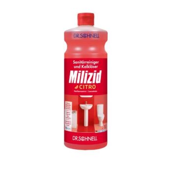 Dr. Schnell Milizid citro geconc. 12x1l. Sanitairreiniger en kalkverwijderaar