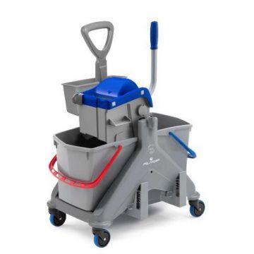 Filmop OneFred mopkar compleet wringer 7003, pers, emmers en mophouder