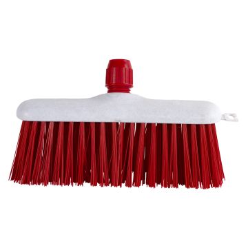Betra Straatbezem kunststof kunstvezel rood  60cm