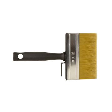 Witborstel haar wit 120x30 mm