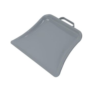 Betra Stofblik metaal met beugelgreep grijs