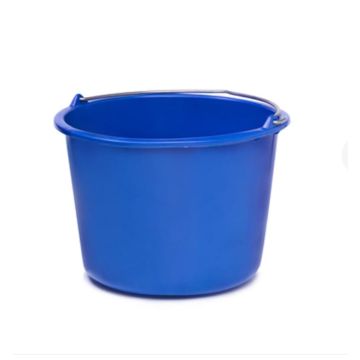 Bouwemmer blauw 12 liter