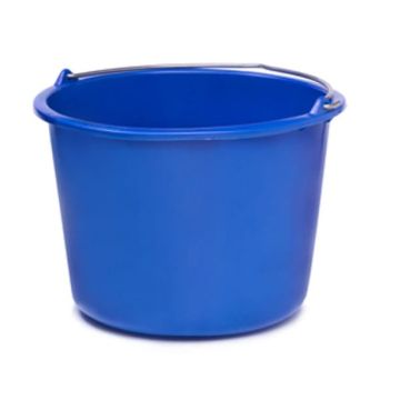 Bouwemmer blauw 12 liter