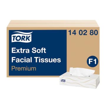Tork Extra Zachte Facial Tissues Premium F1 - 30 x 100 vellen