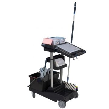 Vileda VoleoPro werkwagen compleet met recycled starterkit