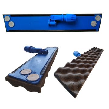 Stofwisapparaat blauw 55 cm vaste foam zool