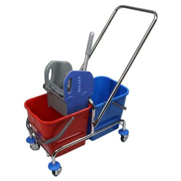 Hygyen Rolemmer chroom 2 x 25 liter met multipers